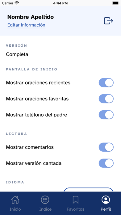 Hacia El Padre Screenshot