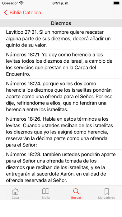 Santa Biblia Católica Screenshot