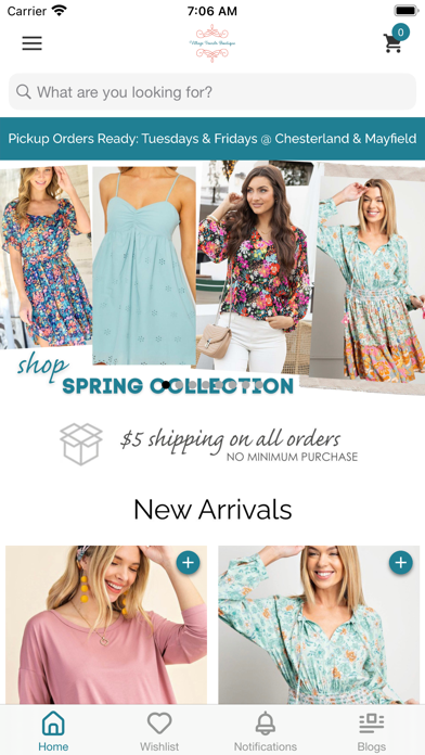 Village Trends Boutique Screenshot