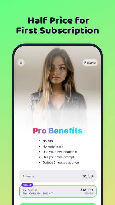 urDress - AI Dress Room Screenshot