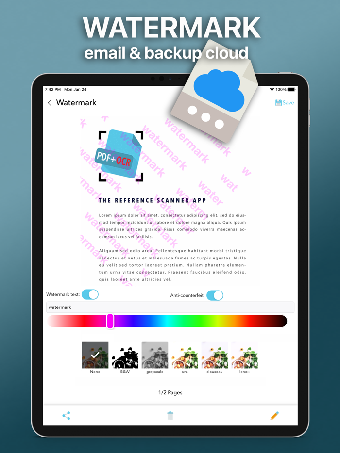 Scannable Pro - Scan to PDF
