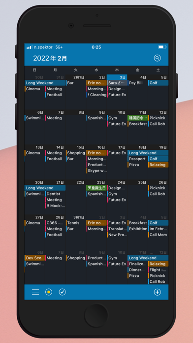 Calendar 366 screenshot1