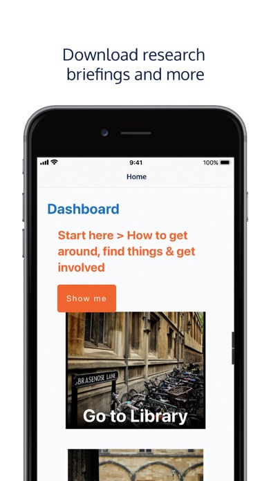 Oxford Review Member App Screenshot