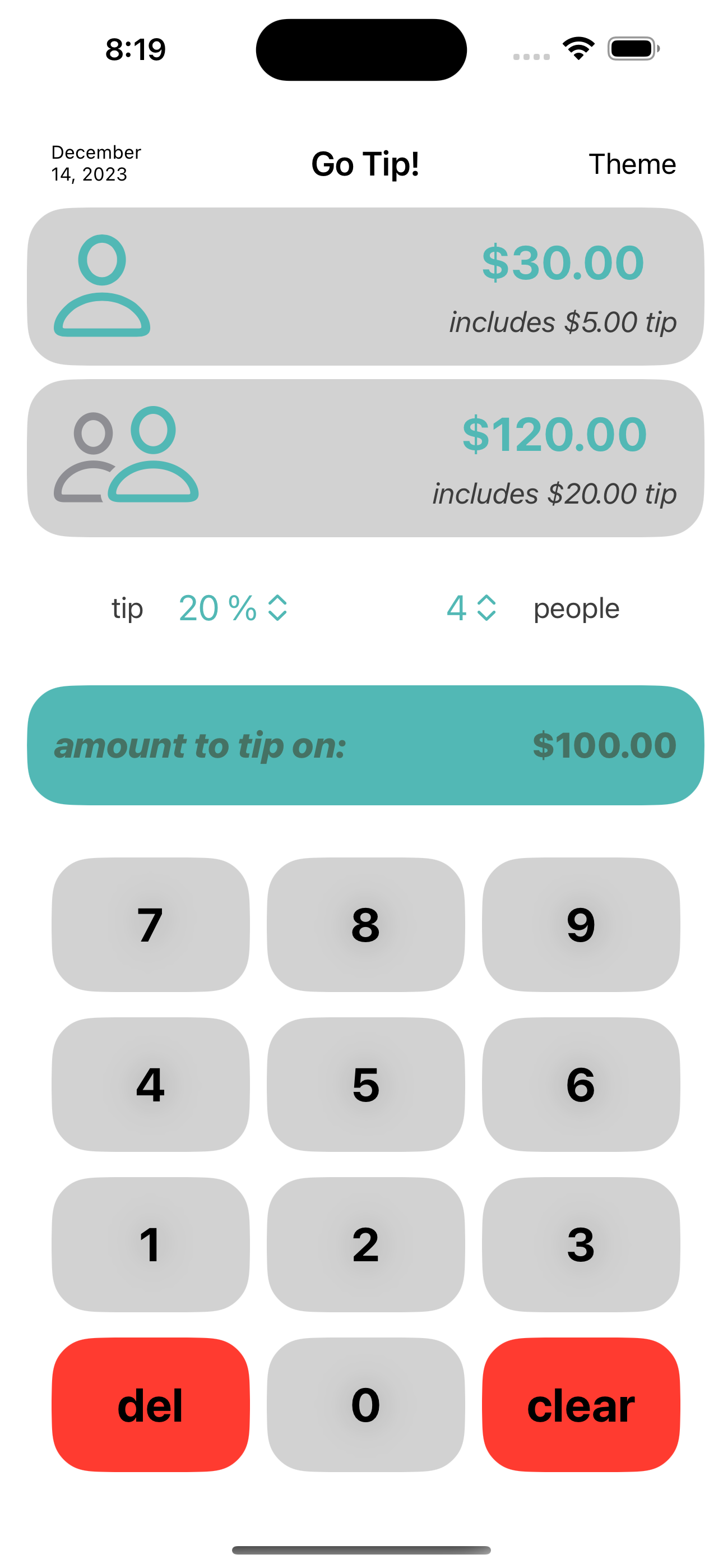 Go Tip