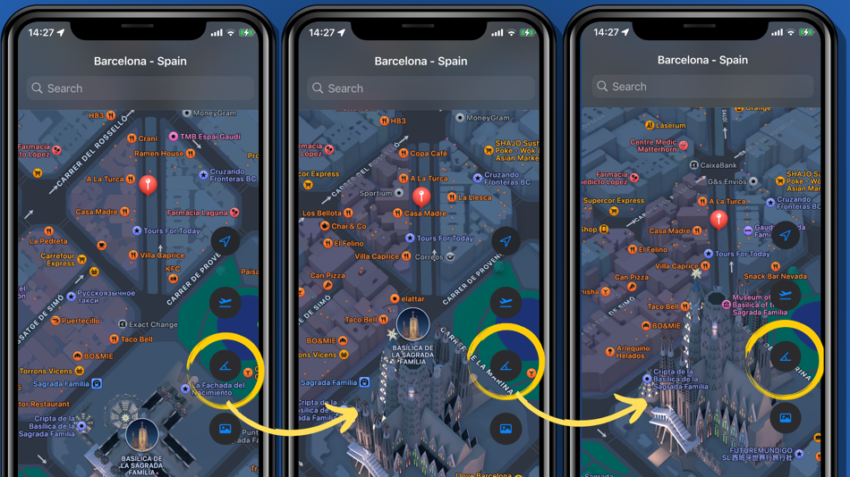 #4. BangMap - 3D Map (iOS) 由: NAOYUKI TANAHASHI