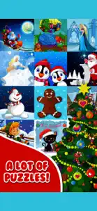 Christmas Kids Jigsaw Puzzle screenshot #2 for iPhone