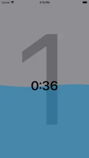1 minute timer iphone screenshot 1