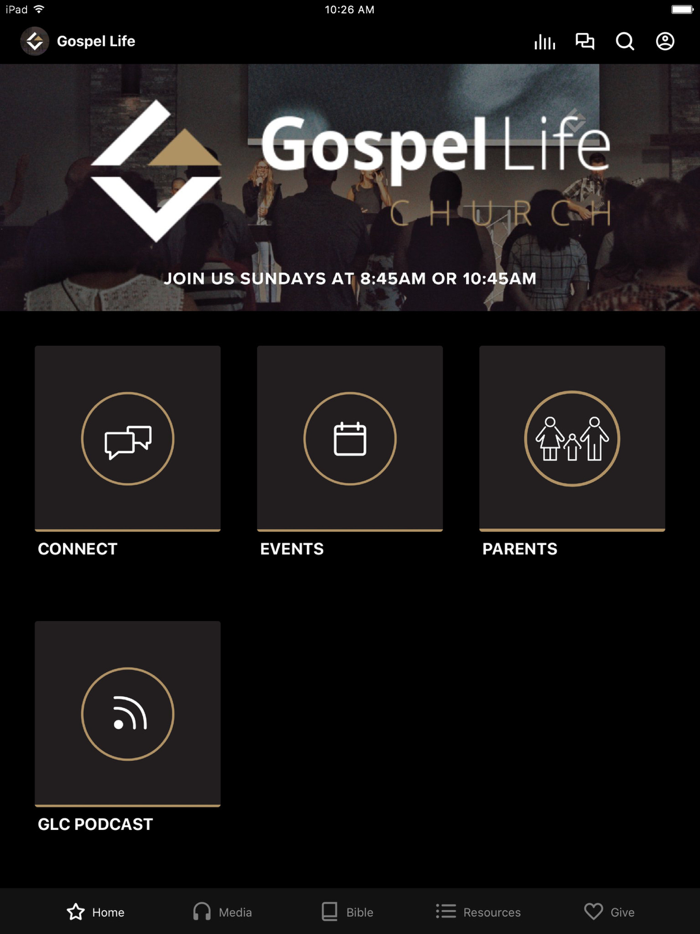 Gospel Life Church App