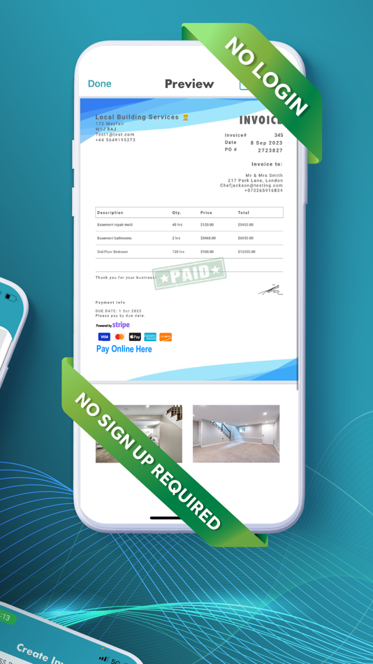 #2. Invoice Simple Maker App (iOS) 来自: Eli Bitton