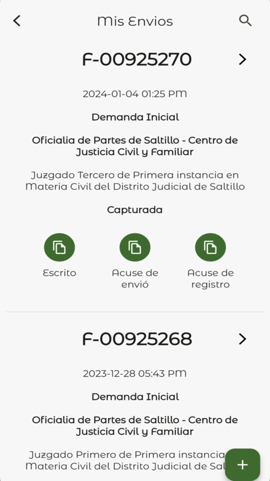 #6. Poder en Líne@ (iOS) Podle: Poder Judicial del Estado de Coahuila de Zaragoza
