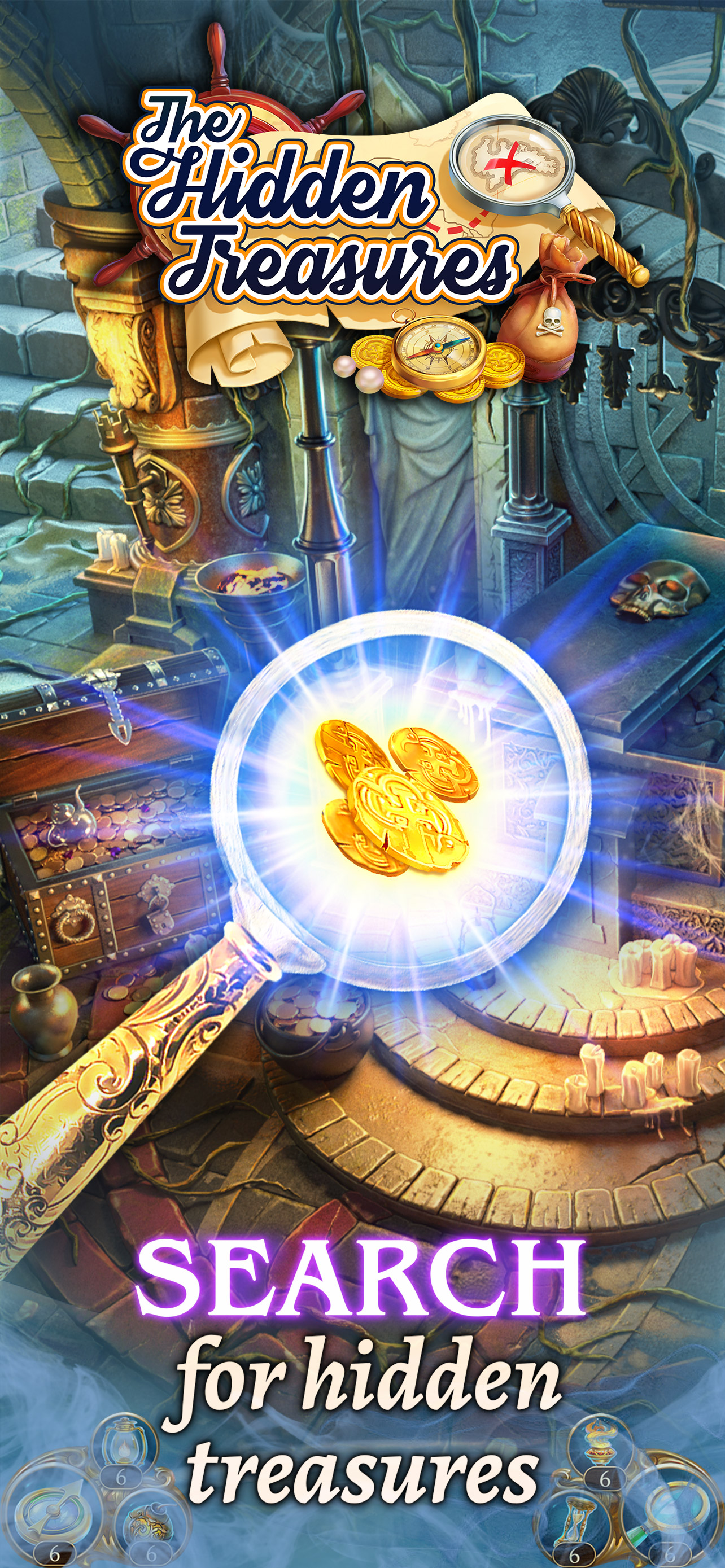 The Hidden Treasures: Match 3