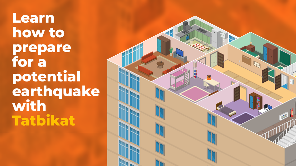 #1. Tatbikat: Depreme Hazırlık (iOS) By: Rune Games