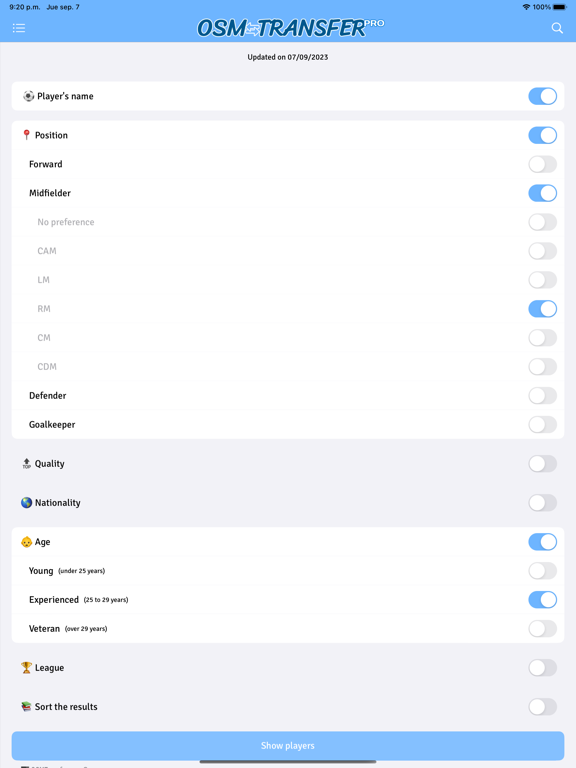Screenshot #5 pour OSM Transfer: Scout List