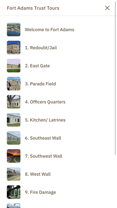 Fort Adams Trust Tours Screenshot