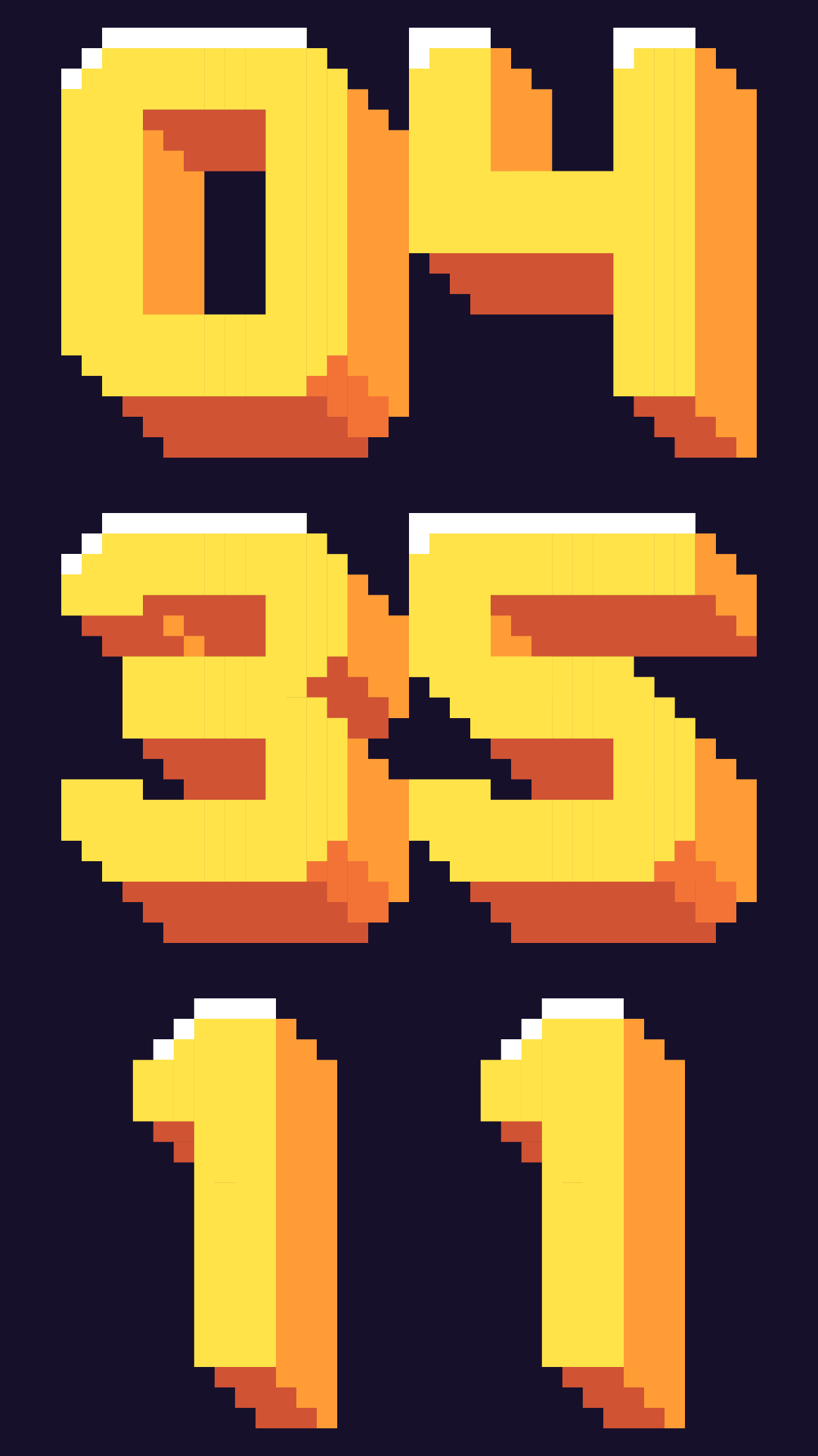 Pixel Art Clock