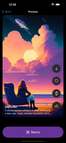 Game screenshot WAMBO Dream - AI Art Generator apk