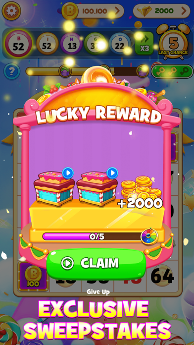Bingo Candy Rush: Sweet Win Screenshot