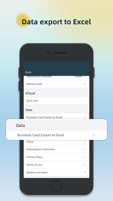 samcard- business card scanner Screenshot