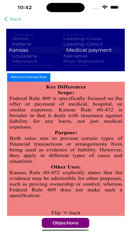 Court Objections screenshot-6