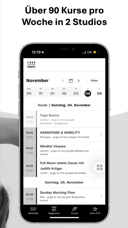 YTTP | Kurse, Events & mehr