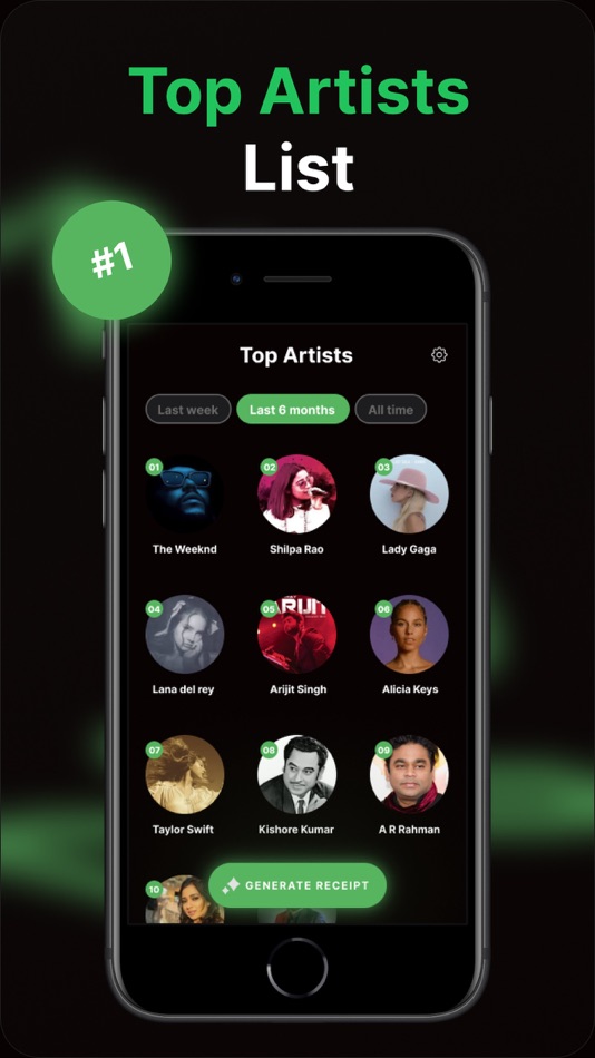 #3. Receiptify - Get Music Receipt (iOS) 由: AI Chat AI Assistant Ltd