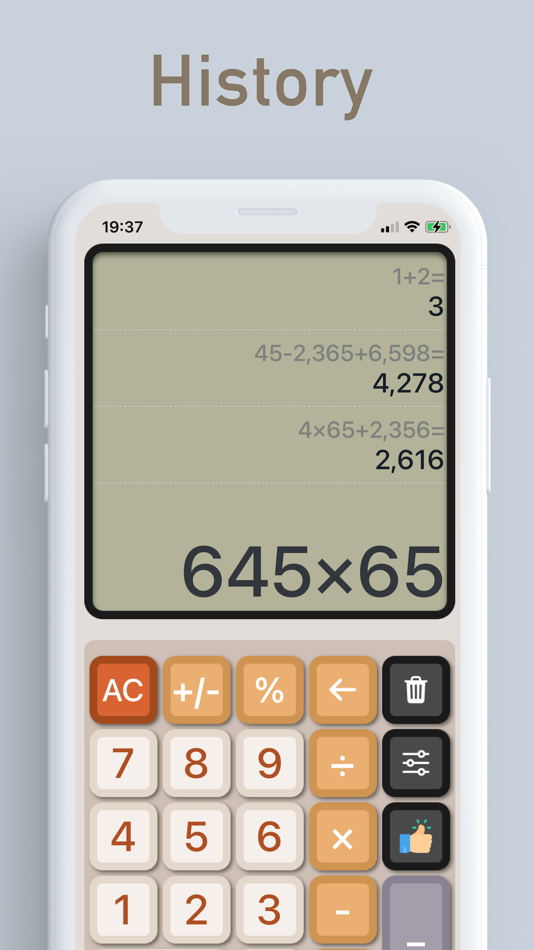 #4. Calculator History&calc (iOS) Podle: 智平 刘