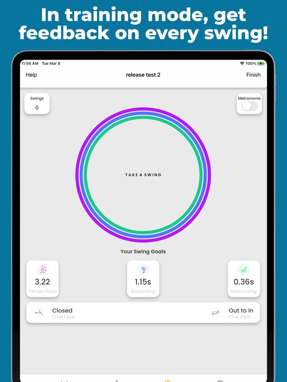 CTRL Golf iPad screenshot 3 - Sports app