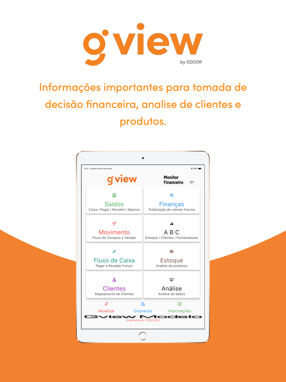 Gview: Visualizador financeiro