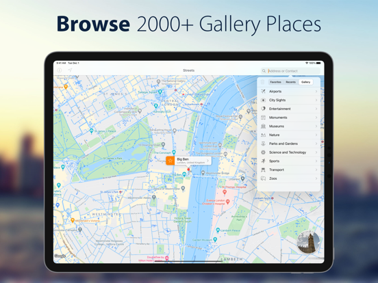 Streets - Street View Browser iPad app afbeelding 2