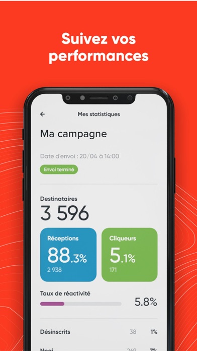 Sarbacane - Email & SMS Screenshot