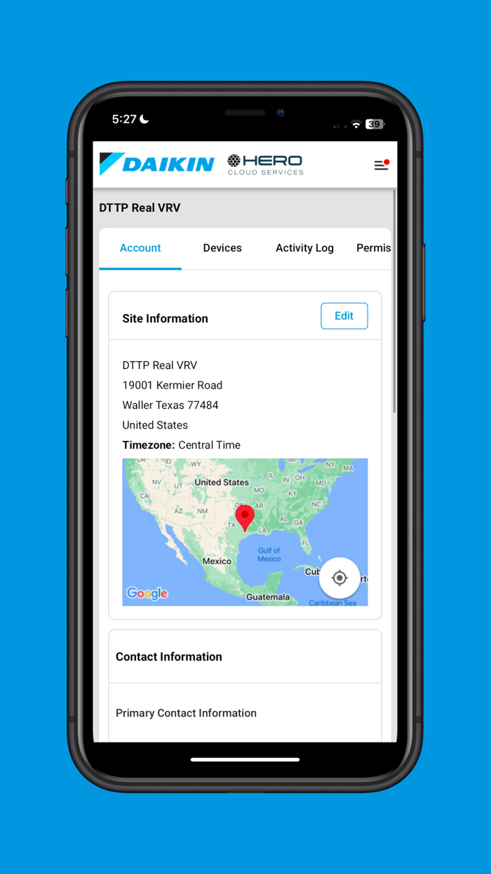 Daikin HERO Cloud Services