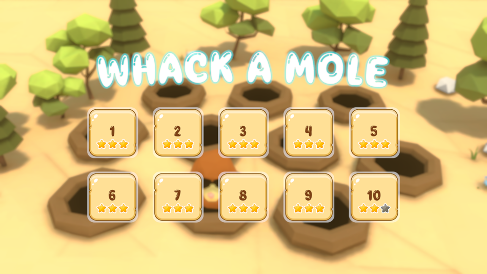 #1. Whack A Mole! (iOS) 由: Chun Yu Leung