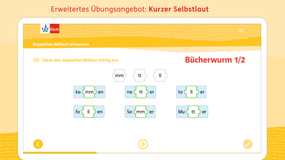 Bücherwurm – Schulversion Screenshot
