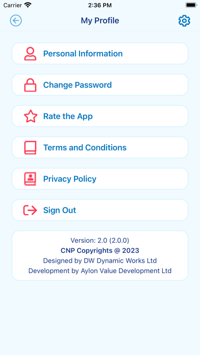 CNP Insupass Screenshot