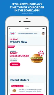 sonic drive-in - order online iphone screenshot 3