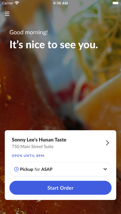 Sonny Lee's Hunan Taste Screenshot