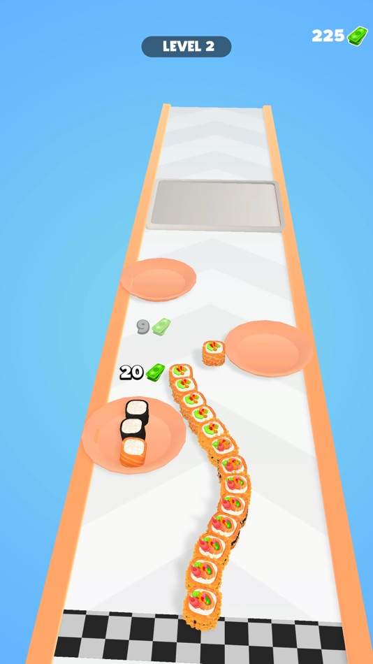 #2. Sushi Stacker 3D (iOS) Podle: Hikmet Duran