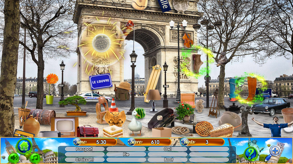 #2. Hidden Object World Travel Pic (iOS) 由: Brainfull, LLC