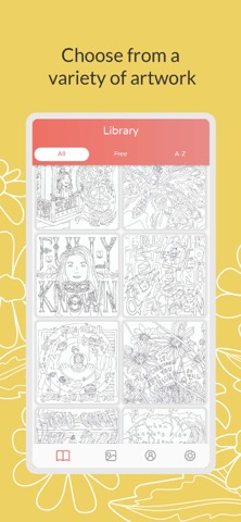 Selah: Uplifting Coloring Bookのおすすめ画像1