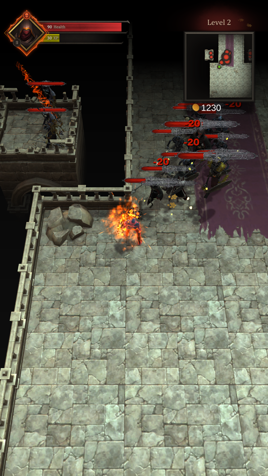 #3. Dungeon Lore 3D (iOS) 由: Hakan Sutcu