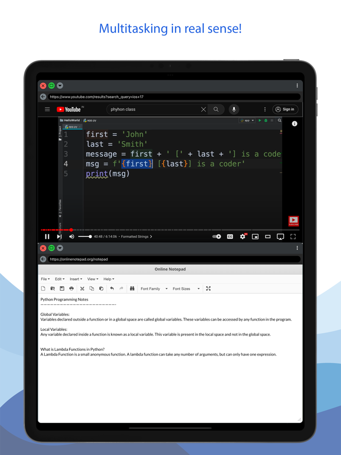 Multiwindows Browser