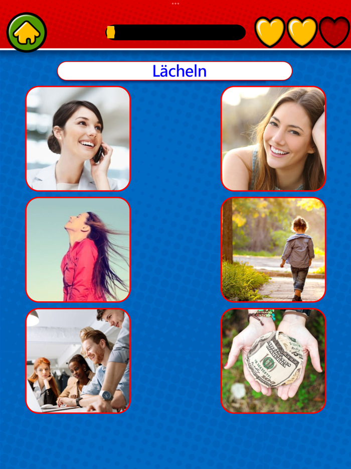 Game to learn German