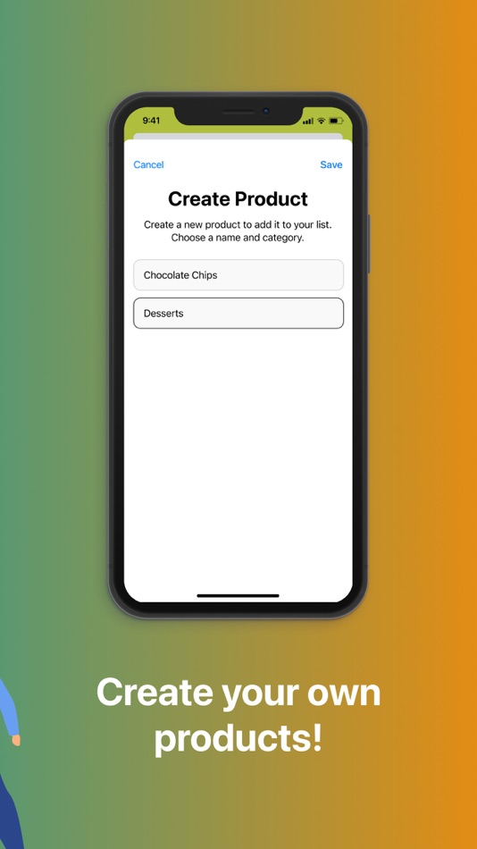 #4. EasyRancho: Grocery list (iOS) By: Gabriela Panta Zorzo