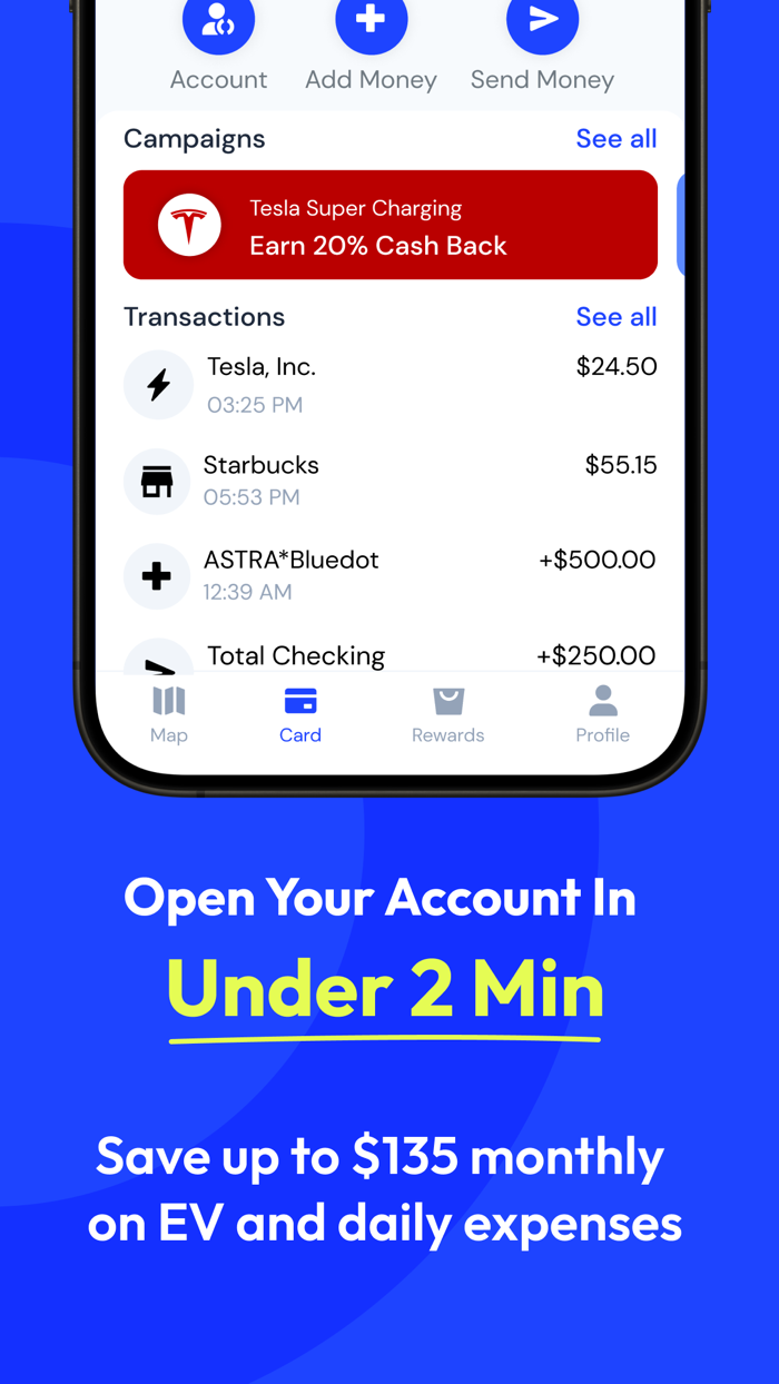 Bluedot - EV Charging and Wallet
