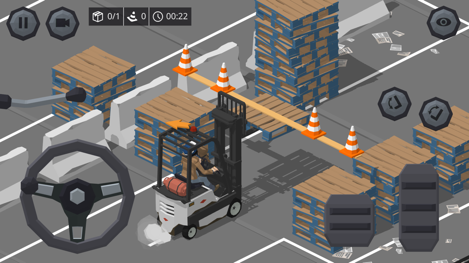 #10. Forklift Extreme Simulator 2 (iOS) 由: Jozef Debecki