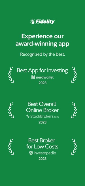 Fidelity Investments on the App Store