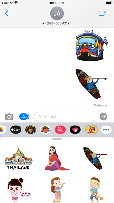 I Love Thailand Stickers Screenshot