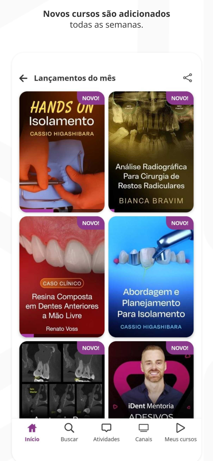 iDent - Cursos de Odontologia