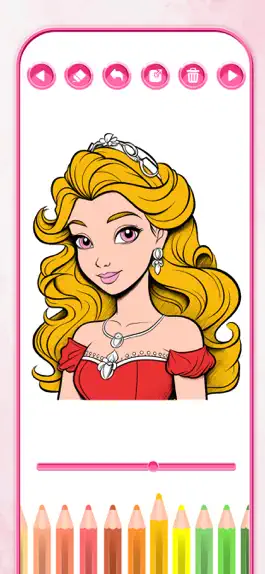 Game screenshot Рисование Princess Su hack