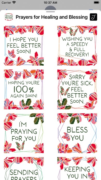 Prayers for Healing & Blessing Screenshot